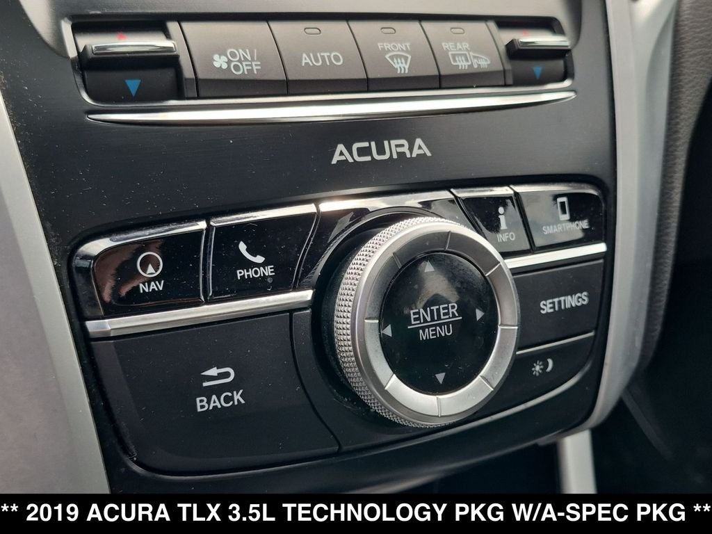 2019 Acura TLX 3.5L Technology Pkg w/A-Spec Pkg SH-AWD