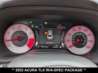 2022 Acura TLX A-Spec Package SH-AWD