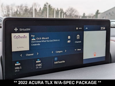 2022 Acura TLX A-Spec Package SH-AWD