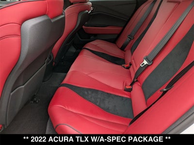 2022 Acura TLX A-Spec Package SH-AWD