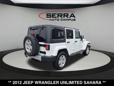 2012 Jeep Wrangler Unlimited Sahara
