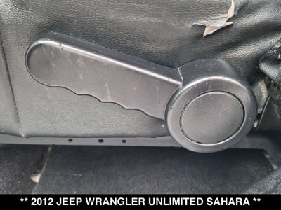 2012 Jeep Wrangler Unlimited Sahara