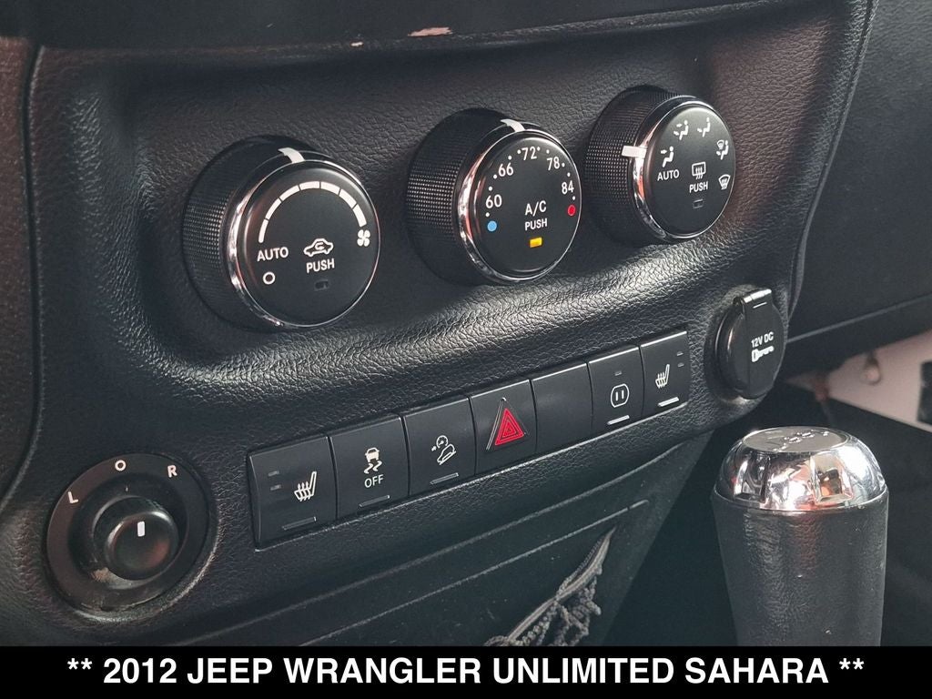 2012 Jeep Wrangler Unlimited Sahara