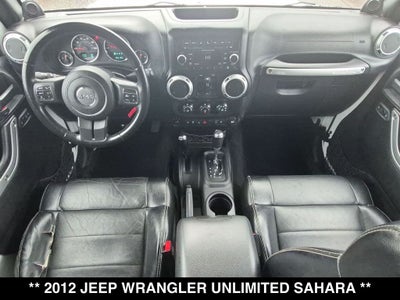 2012 Jeep Wrangler Unlimited Sahara