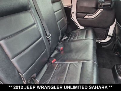 2012 Jeep Wrangler Unlimited Sahara