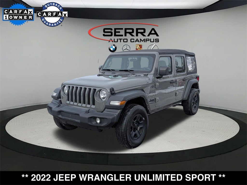 2022 Jeep Wrangler Unlimited Sport
