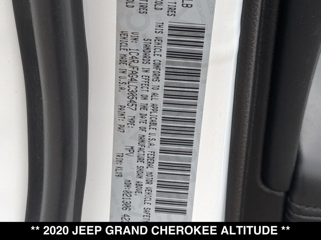 2020 Jeep Grand Cherokee Altitude