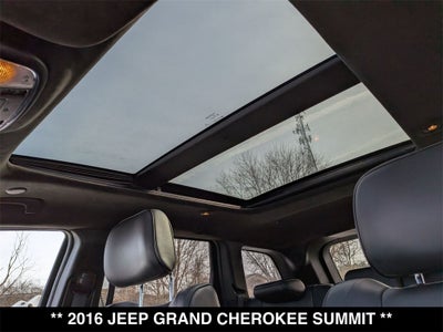 2016 Jeep Grand Cherokee Summit