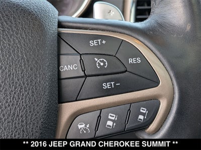 2016 Jeep Grand Cherokee Summit