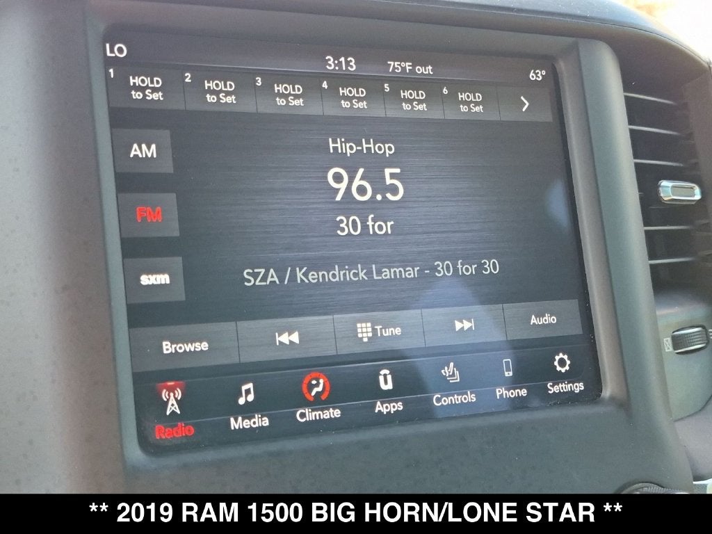 2019 RAM 1500 Big Horn/Lone Star