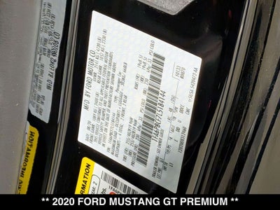 2020 Ford Mustang GT Premium
