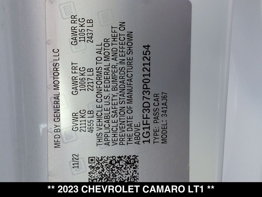 2023 Chevrolet Camaro LT1