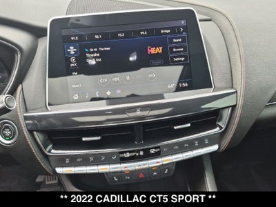 2022 Cadillac CT5 Sport AWD/4WD