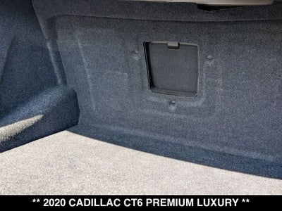2020 Cadillac CT6 3.6L Premium Luxury