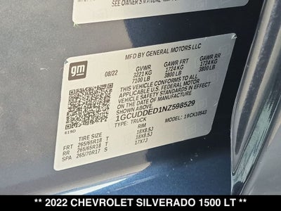 2022 Chevrolet Silverado 1500 LT Texas Edition