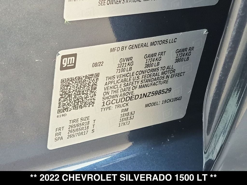 2022 Chevrolet Silverado 1500 LT Texas Edition