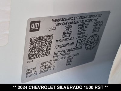 2024 Chevrolet Silverado 1500 RST