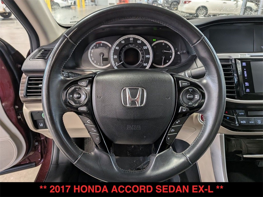 2017 Honda Accord EX-L w/Navigation and Honda Sensing