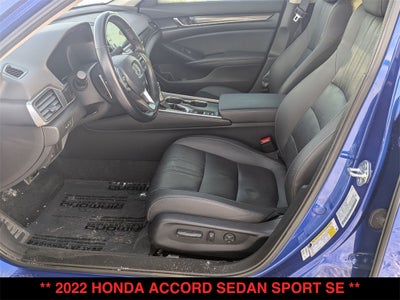 2022 Honda Accord Sport Special Edition
