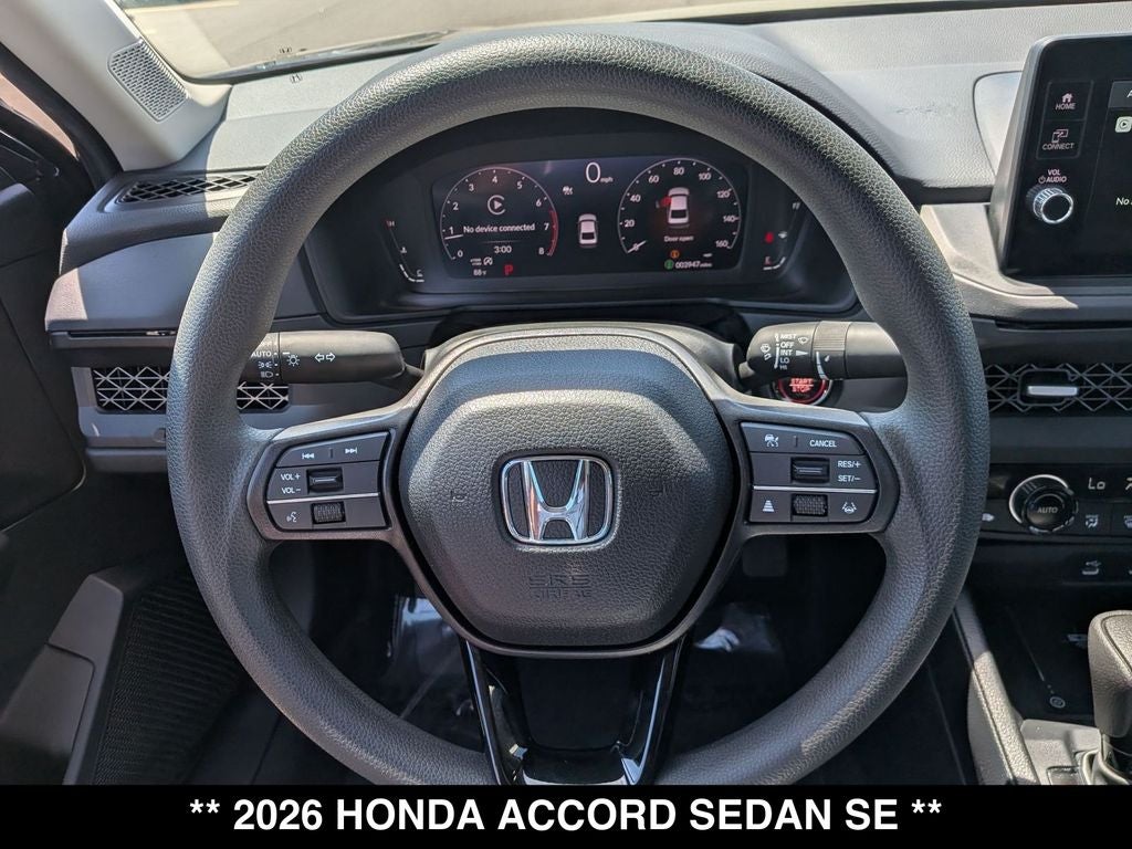 2026 Honda Accord SE