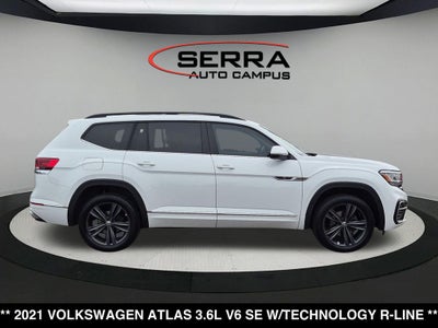 2021 Volkswagen Atlas 3.6L V6 SE w/Technology R-Line