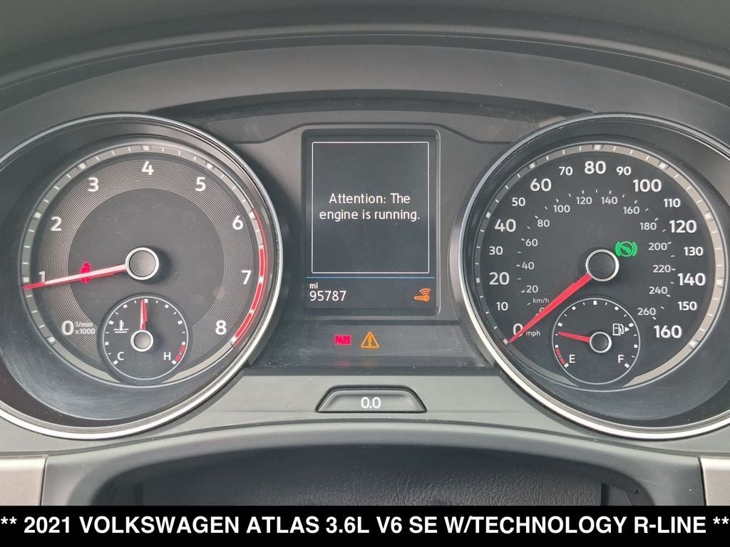 2021 Volkswagen Atlas 3.6L V6 SE w/Technology R-Line