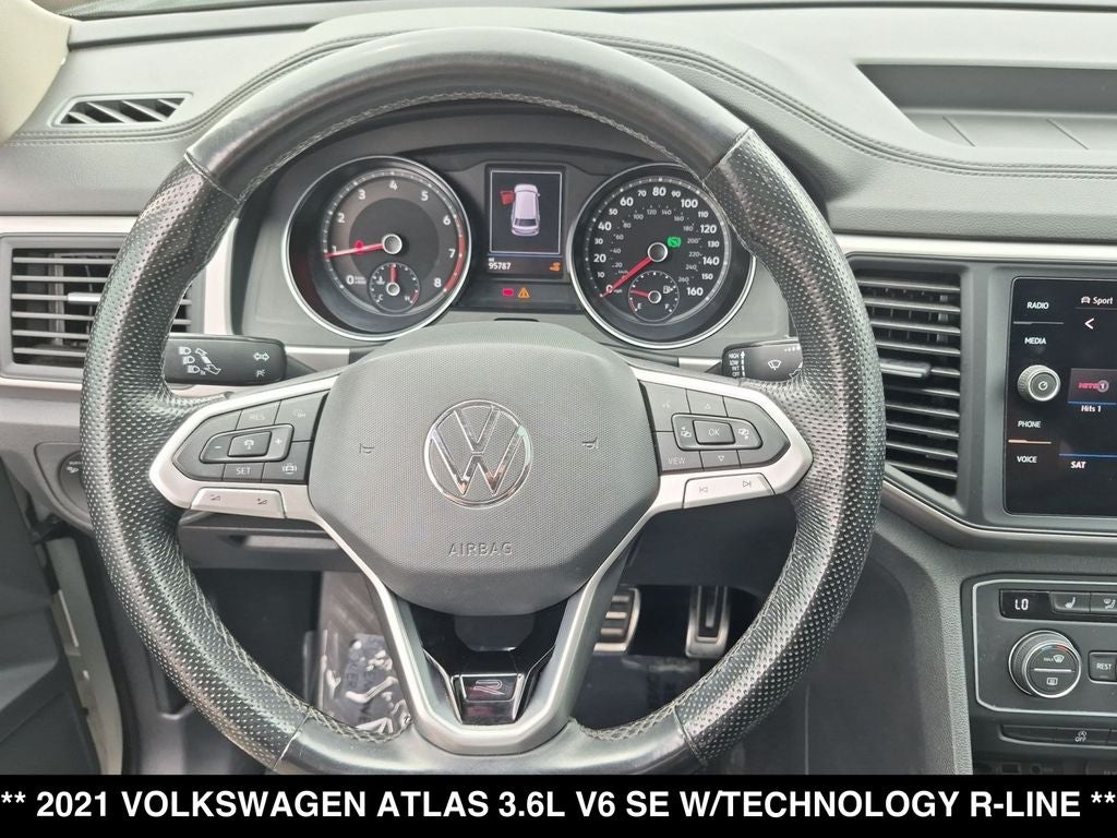 2021 Volkswagen Atlas 3.6L V6 SE w/Technology R-Line