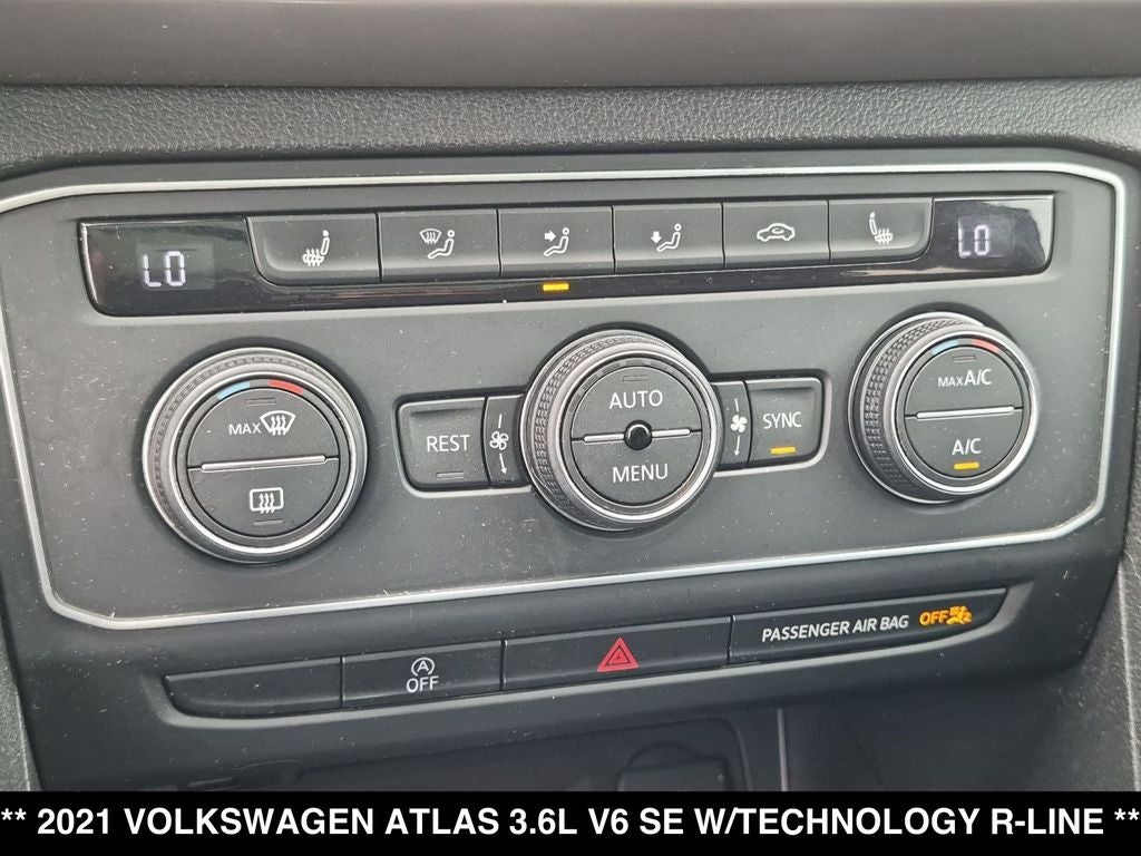 2021 Volkswagen Atlas 3.6L V6 SE w/Technology R-Line