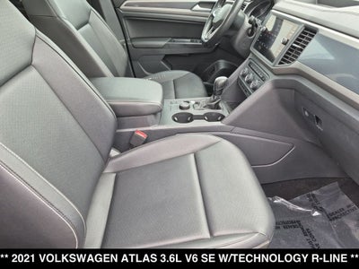 2021 Volkswagen Atlas 3.6L V6 SE w/Technology R-Line