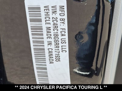 2024 Chrysler Pacifica Touring L