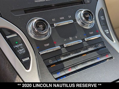 2020 Lincoln Nautilus Reserve