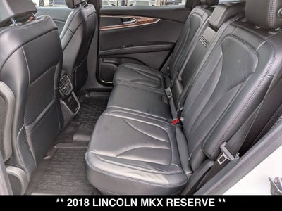 2018 Lincoln MKX Reserve