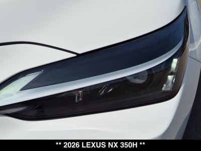 2026 Lexus NX 350h Base