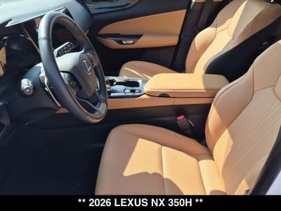 2026 Lexus NX 350h Base