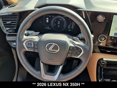 2026 Lexus NX 350h Base