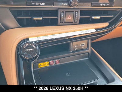 2026 Lexus NX 350h Base