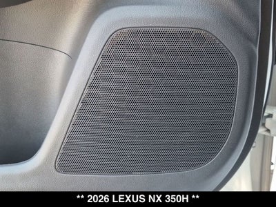 2026 Lexus NX 350h Base