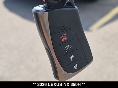 2026 Lexus NX 350h Base