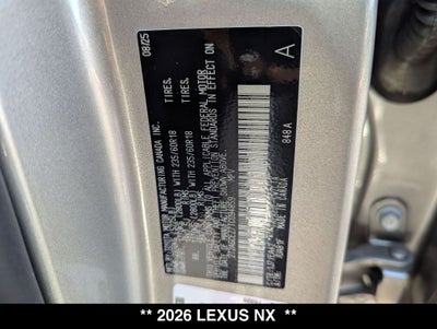 2026 Lexus NX 350 Base