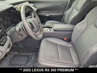 2025 Lexus RX 350 Premium