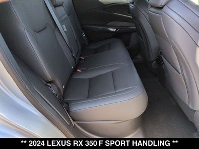 2024 Lexus RX 350 F Sport Handling