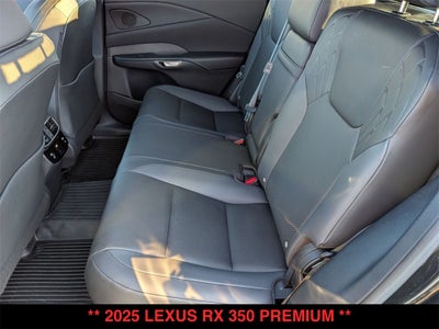 2025 Lexus RX 350 Premium