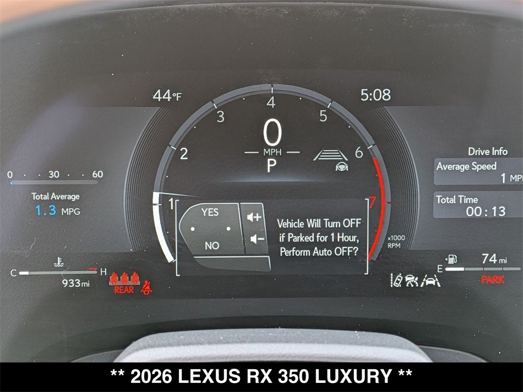 2026 Lexus RX 350 Luxury