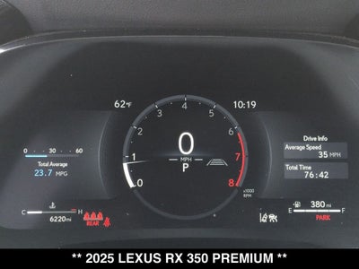 2025 Lexus RX 350 Premium