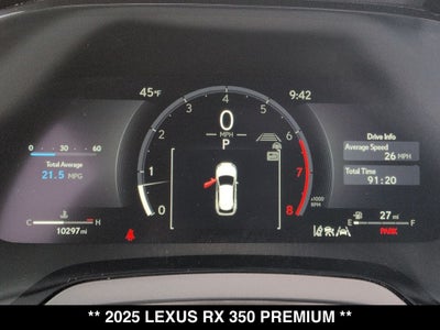2025 Lexus RX 350 Premium