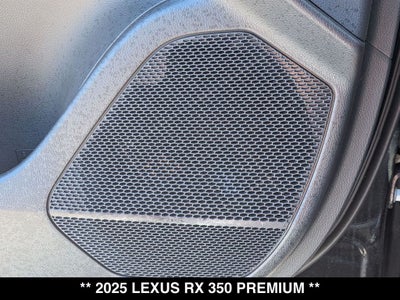 2025 Lexus RX 350 Premium