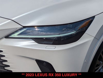 2023 Lexus RX 350 Luxury