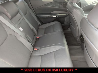 2023 Lexus RX 350 Luxury