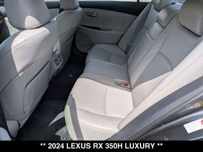 2024 Lexus RX 350h Luxury