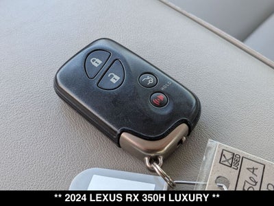 2024 Lexus RX 350h Luxury